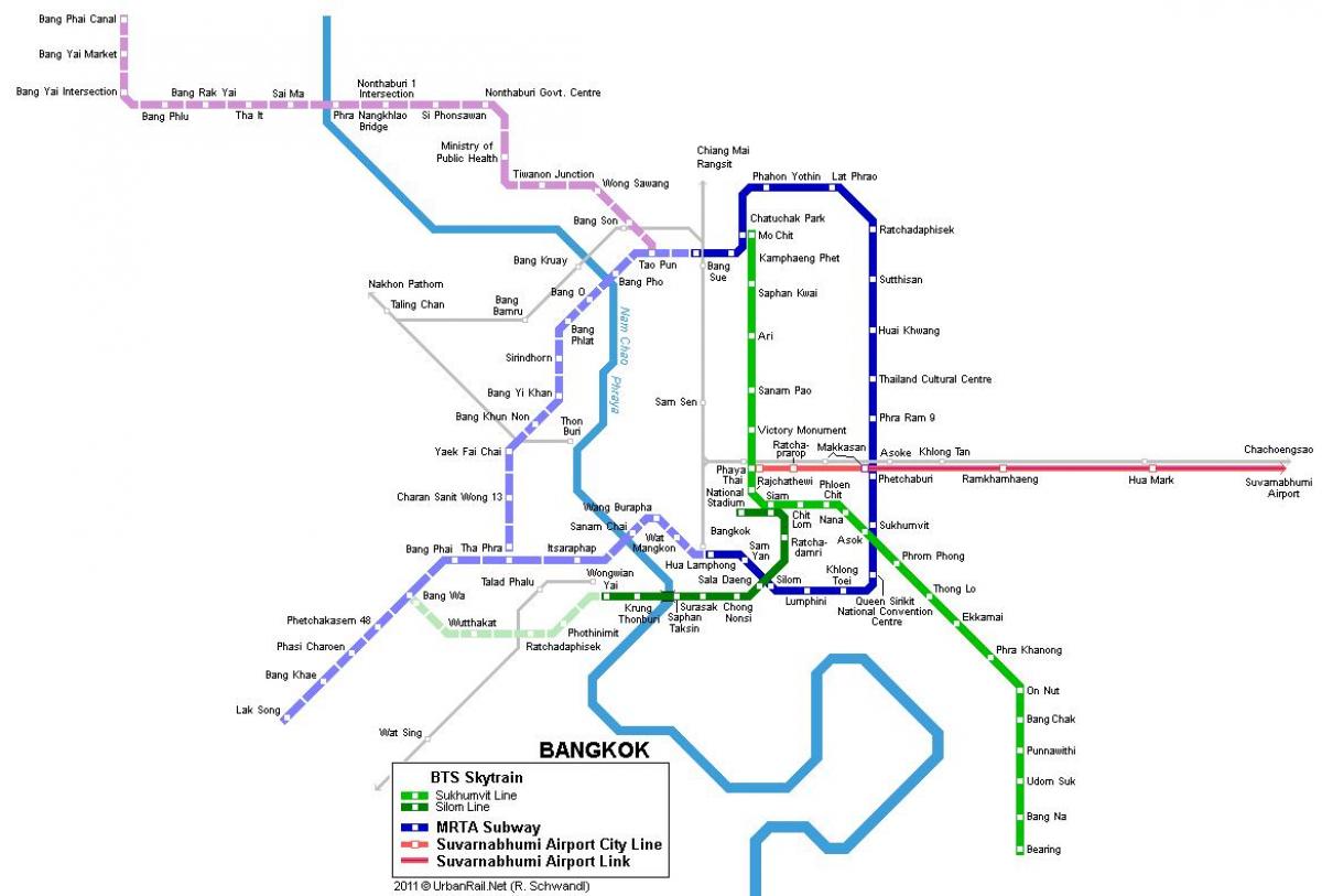 bkk metro kaart